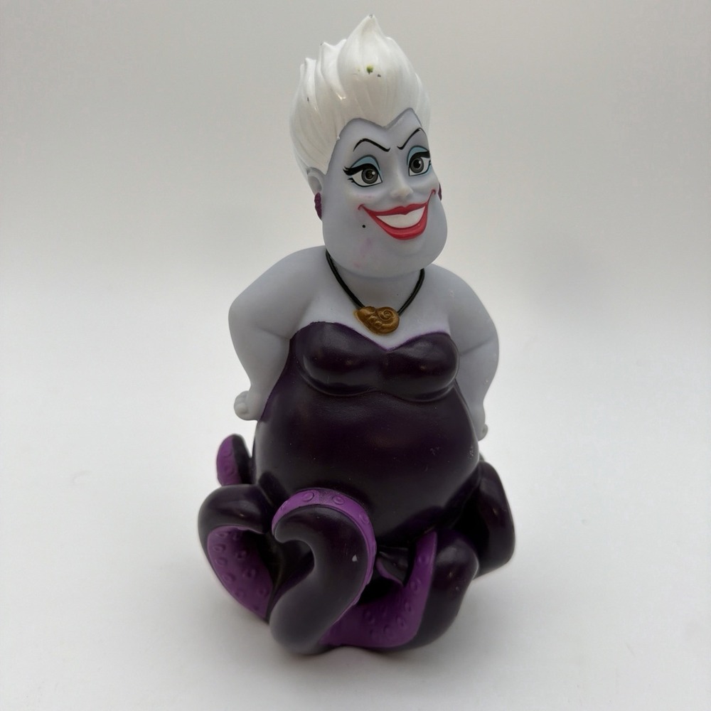 Disney The Little Mermaid 8" Ursula Figure Plastic doll Villain witch Toy Vinyl